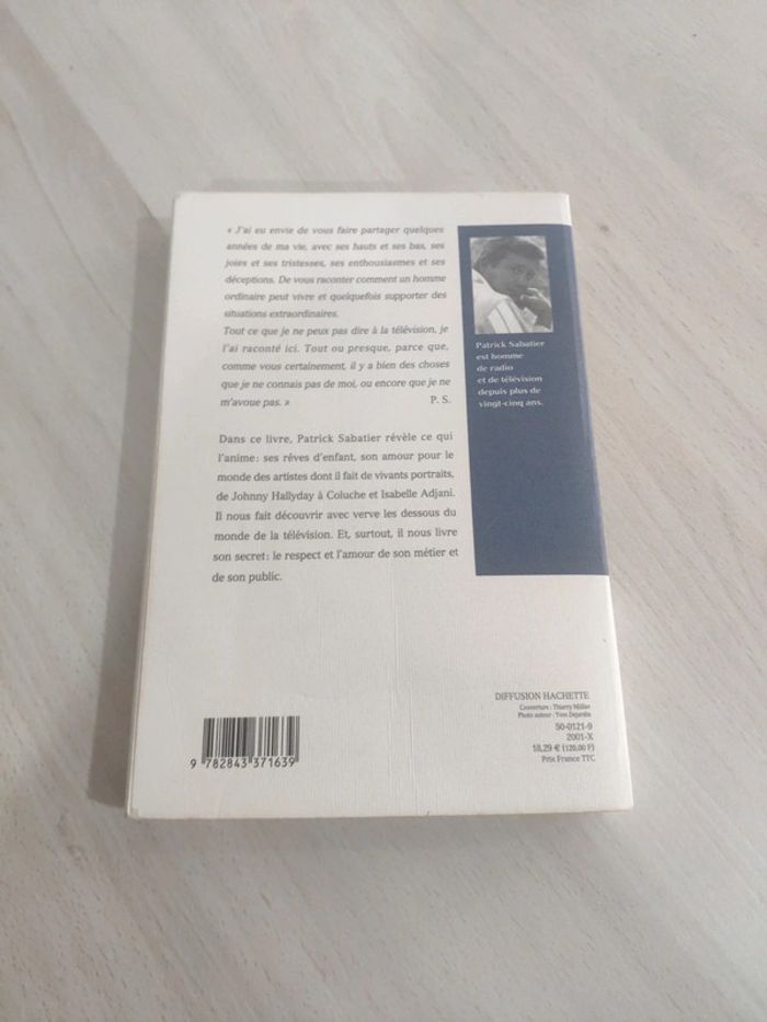 Livre grand format le temps n'efface pas tout Sabatier récit - photo numéro 6