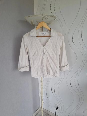Chemisier manches 3/4 Taille 40 (taille 3)