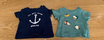 Lot T-shirts manches courtes