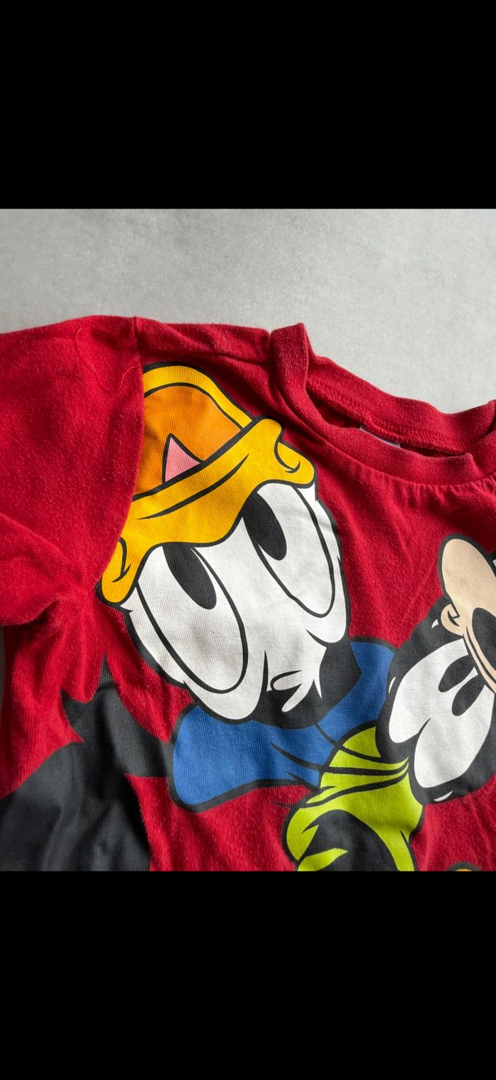 Tee shirt manches longues Disney 18 mois - photo numéro 3