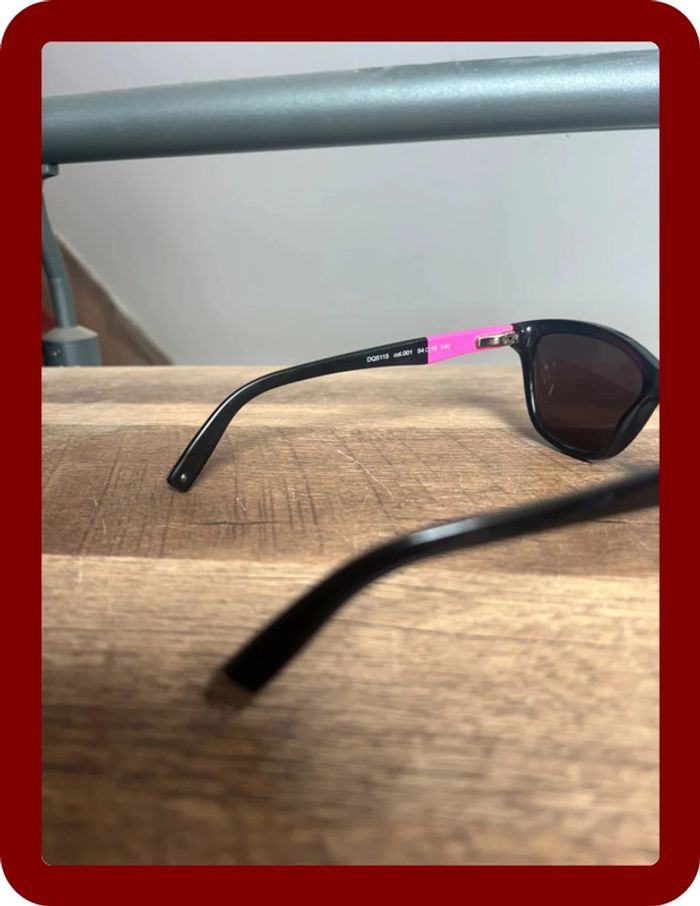 Lunette de soleil Dsquared2 taille unique rose et noir - photo numéro 7