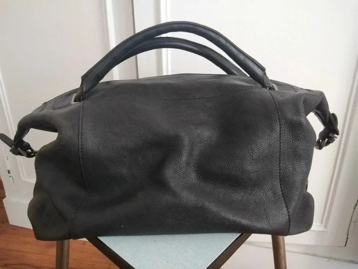 Sac en cuir grainé Comptoir des Cotonniers