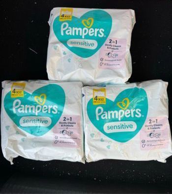 Lingettes Pampers Sensitive