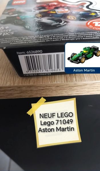 Lego 71049 Aston Martin colf1rc-5 neuf