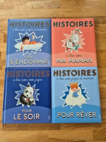Lot de 4 livres fleurus histoires à lire avec