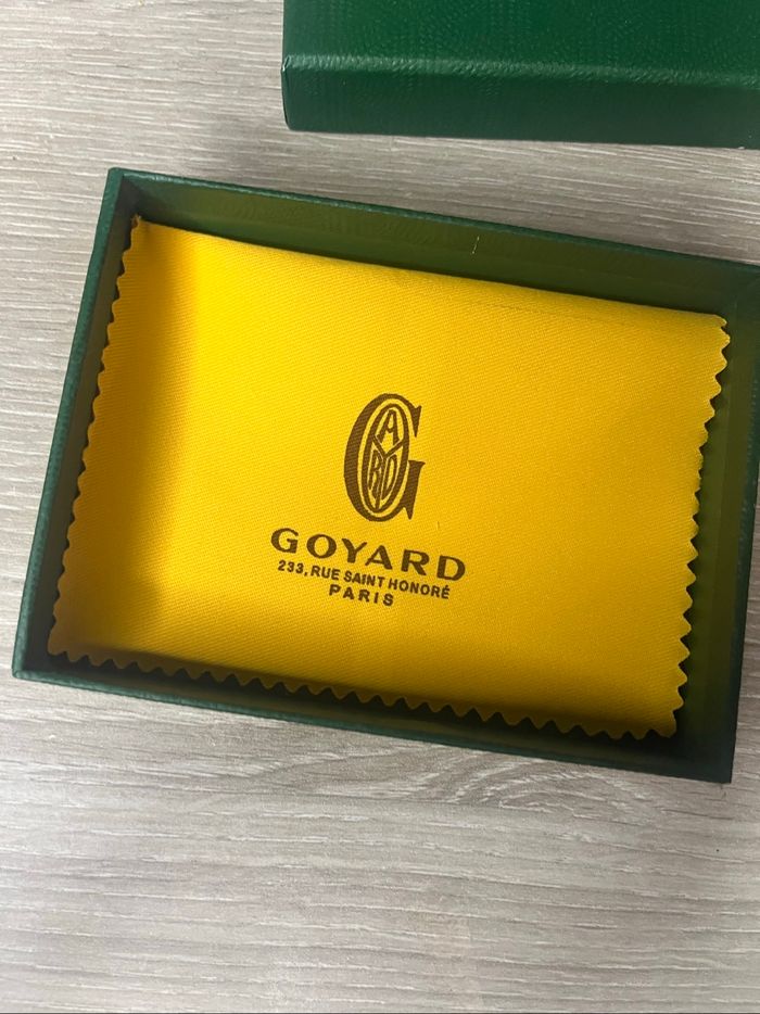 Porte carte goyard vert neuf - photo numéro 3