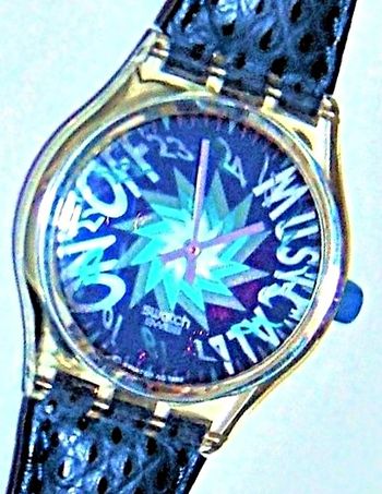 Montre SWATCH Collecteur "Tone In Blue"