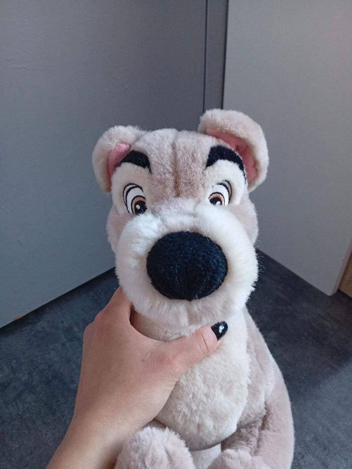 Grande peluche La belle et le clochard - photo numéro 2