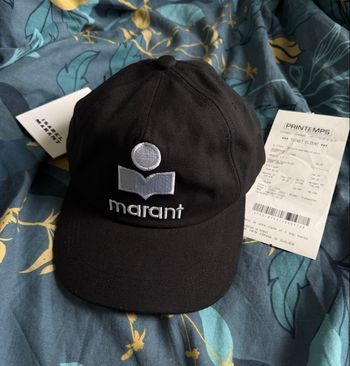 Casquette Isabel Marant noire