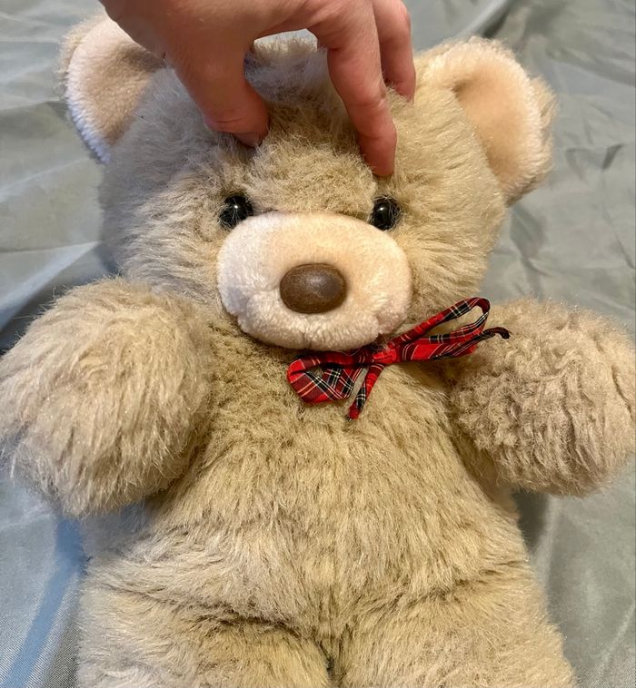 Ours en peluche beige vintage Bestsellers Holland - Bon état - photo numéro 6