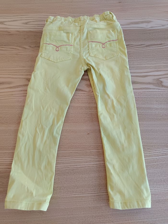 Jeans jaune Sergent Major 8 ans 128cm - photo numéro 4