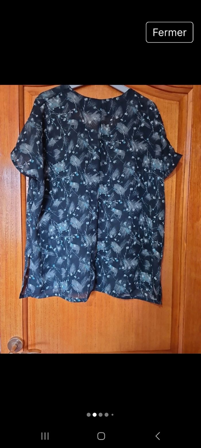 Ensemble blouse + jupe taille 50 - photo numéro 2