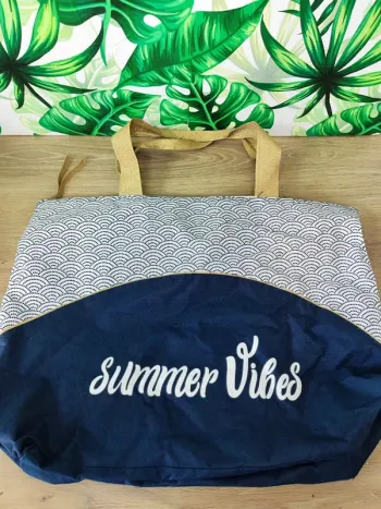 Sac fourre tout Summer vibes, très bon état 50x36cm
