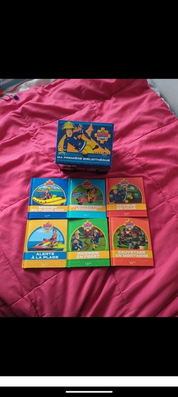 Ma première bibliothèque Sam le pompier