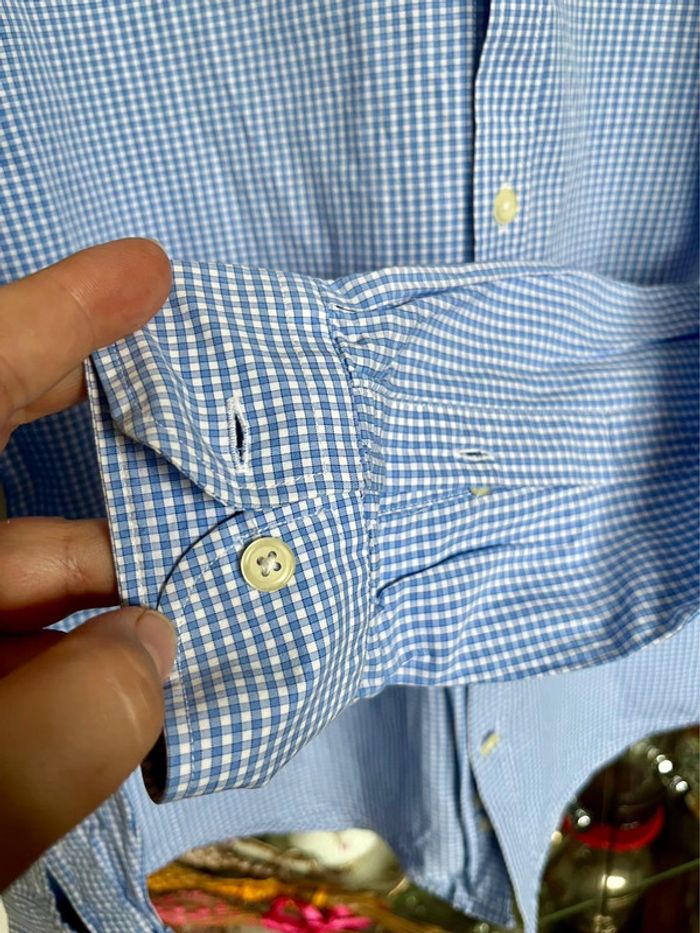 Chemise ML T.40 (M) Café Coton ceintrée - photo numéro 6