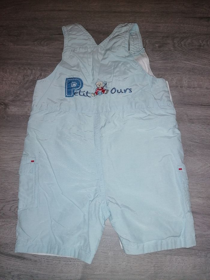 Salopette été garçon 6 mois - photo numéro 2