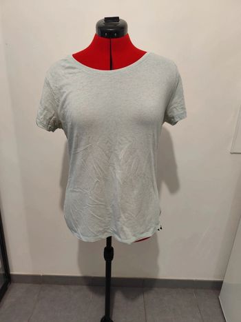 Tee shirt de sport turquoise