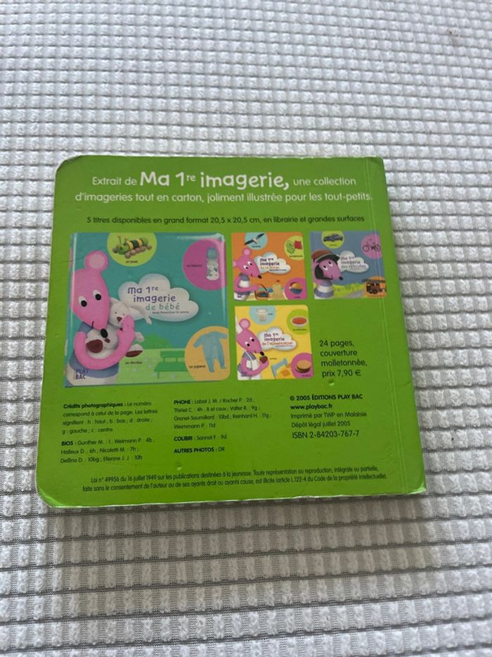 Livre ma 1 ère imagerie des animaux - photo numéro 2