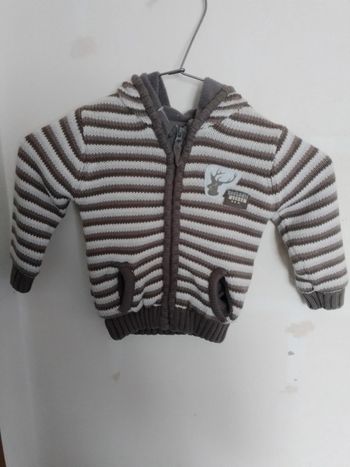 Gros gilet polaire