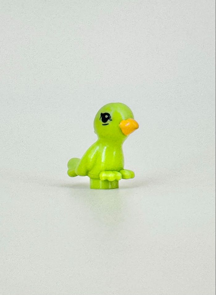Lego Animaux Friends : Oiseau Vert Lime au bec orange - NEUF - photo numéro 7