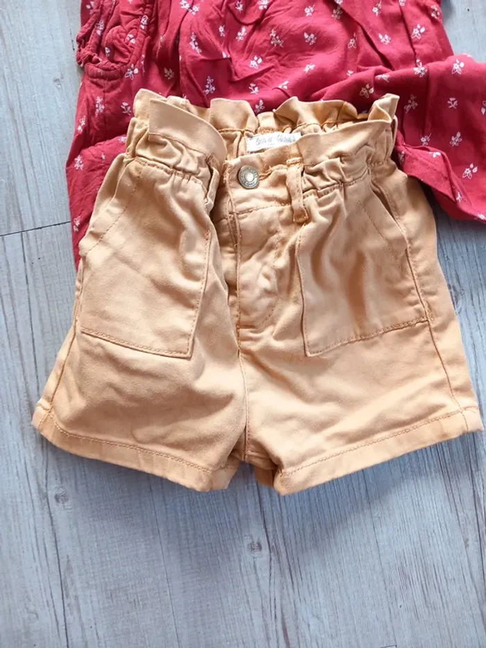 Ensemble short avec petit débardeur - photo numéro 3