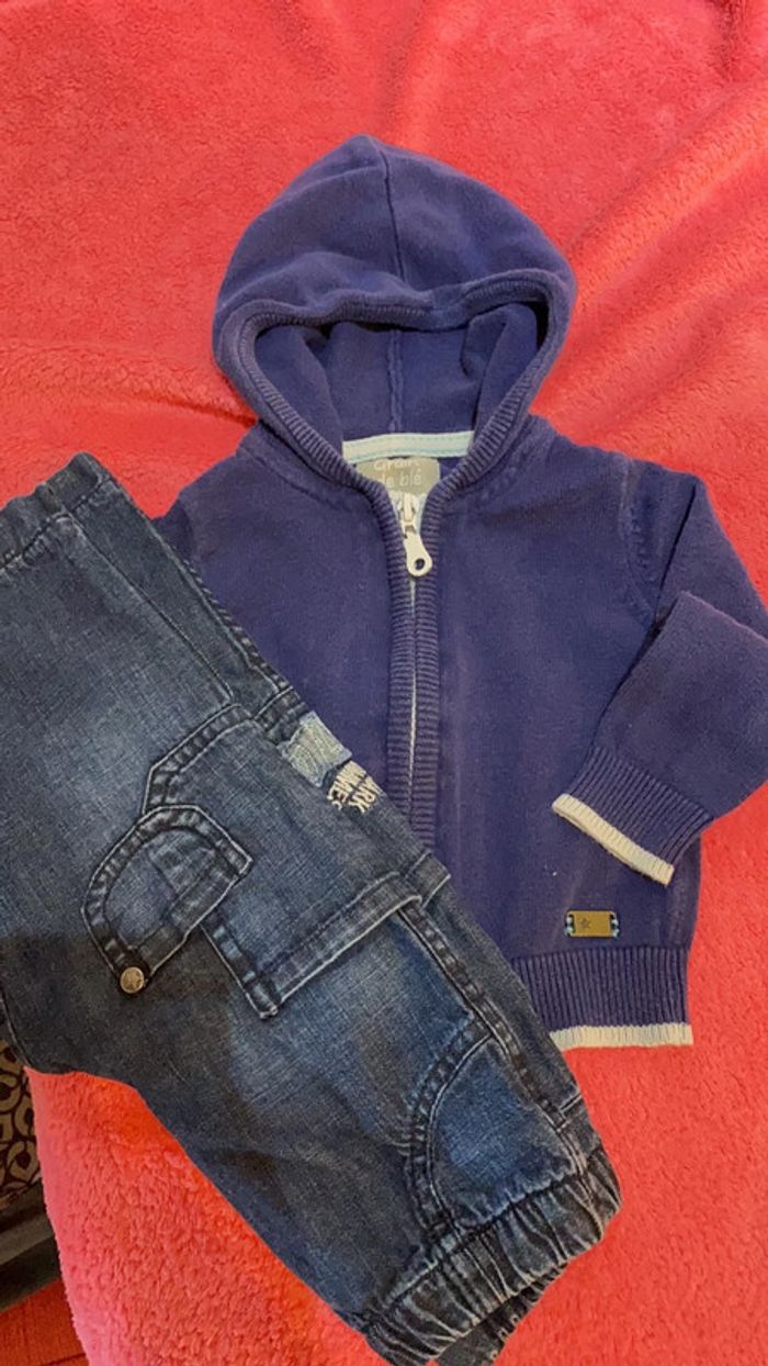 Jeans et gilet - photo numéro 3