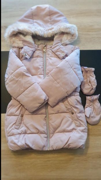 Manteau avec gants 24-36 mois