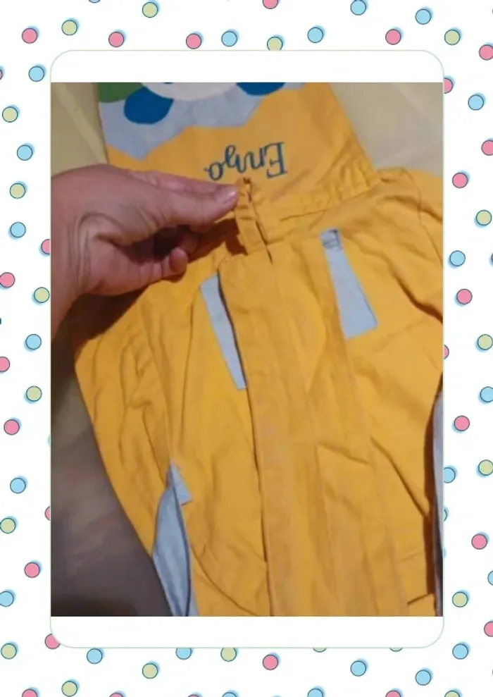 Sac a dos enfant en tissus fait main - photo numéro 3