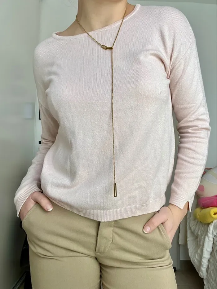 Pull rose pastel Lou