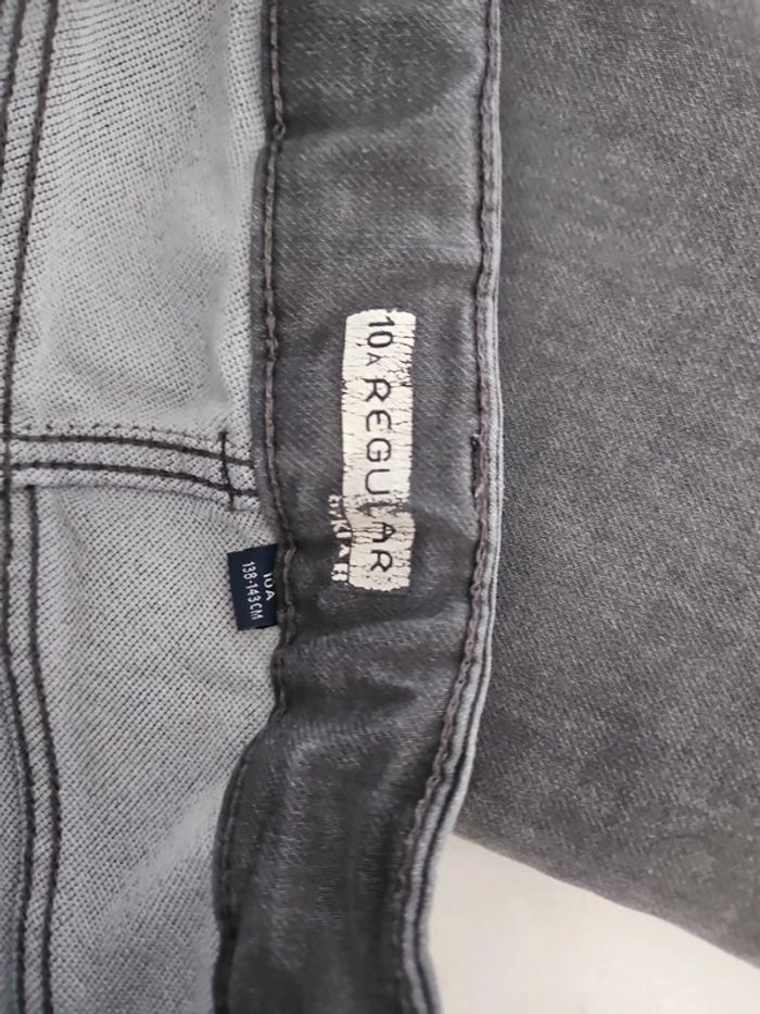 Jean garçon 10 ans regular kiabi u41 - photo numéro 8