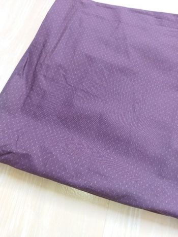 Coupon tissu violet prune