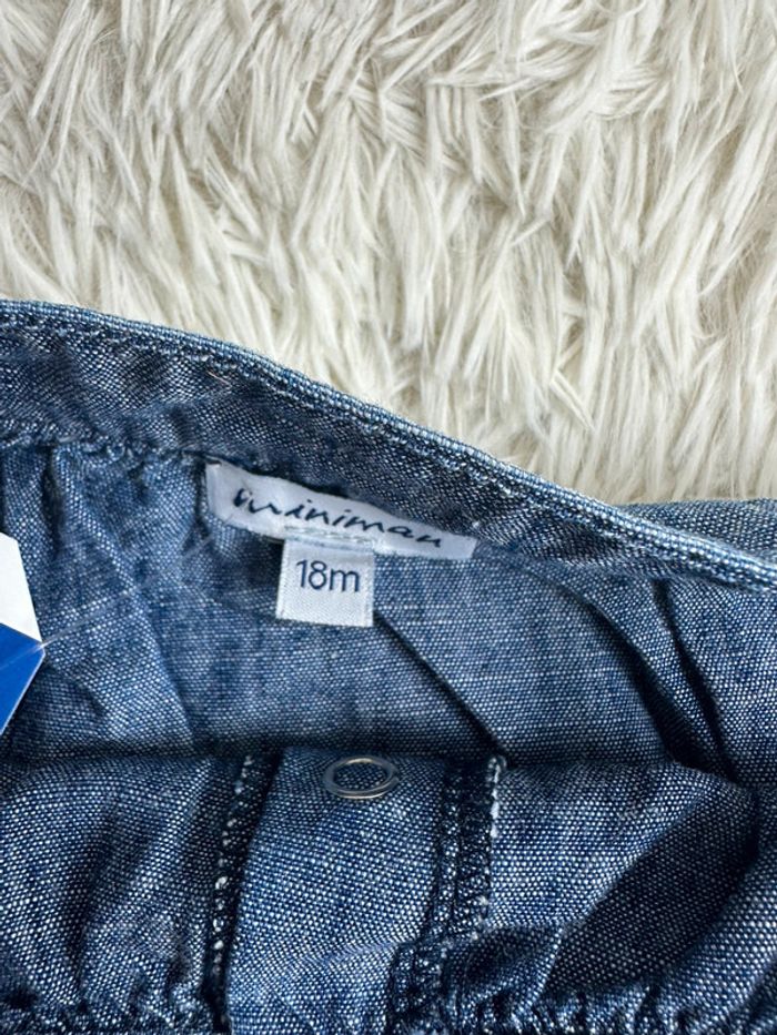 Combinaison bleue Miniman taille 18 mois - photo numéro 3