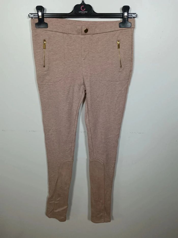 C13 leggings beige ZY girl 13-14 ans