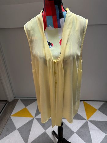 Blouse sans manches transparente Etam Taille 44