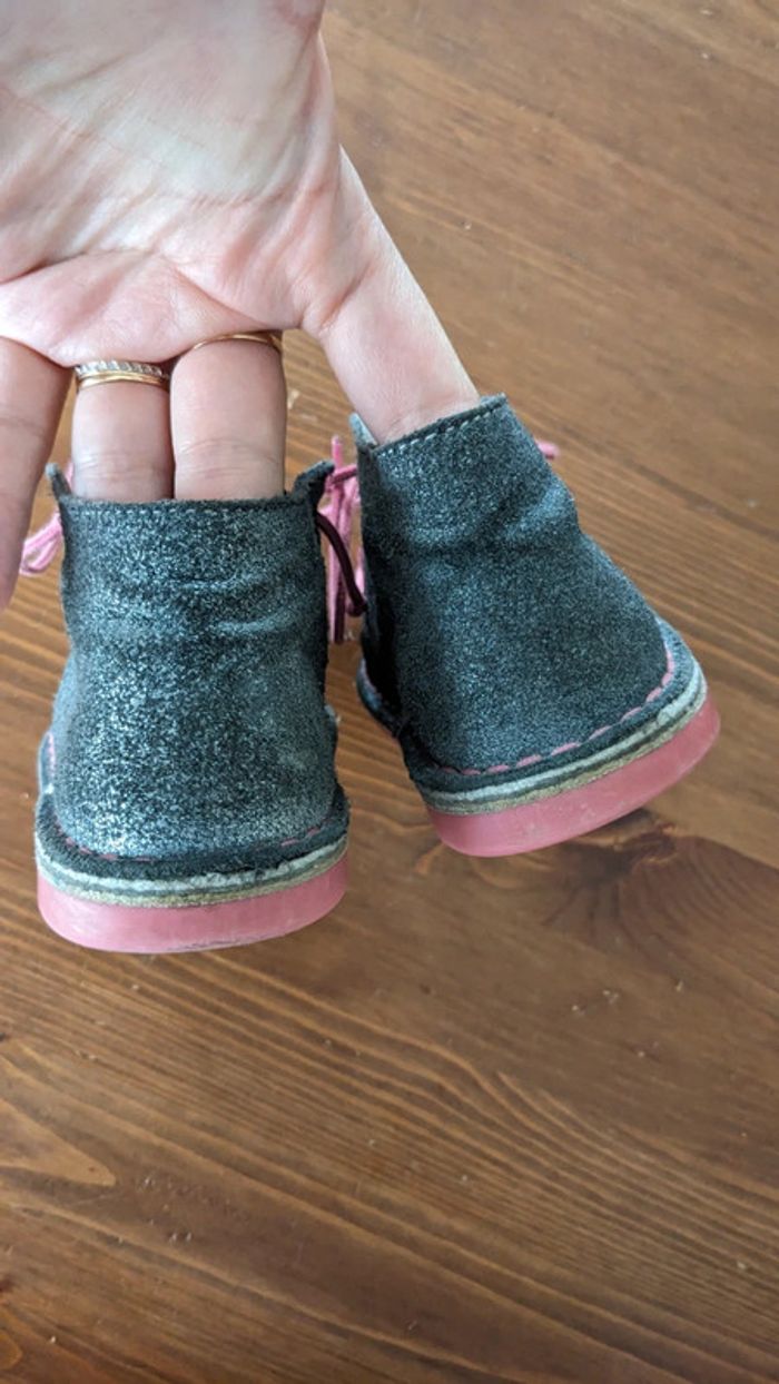 Chaussures montantes cuir suédé Vertbaudet 20 - photo numéro 7