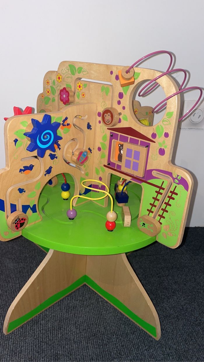 Arbre en bois activité enfant neuf - photo numéro 3