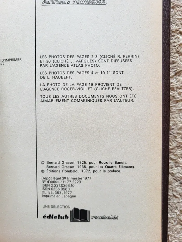 Lot de 2 livres anciens 1976 - Bibliothèque du temps présent - photo numéro 17