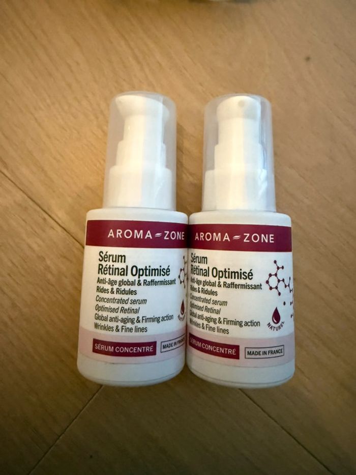 Serum retinal optimise Aroma Zone x2