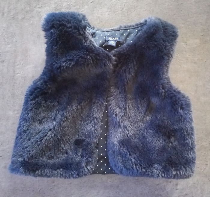 Gilet sans manches bébé fille taille 18mois