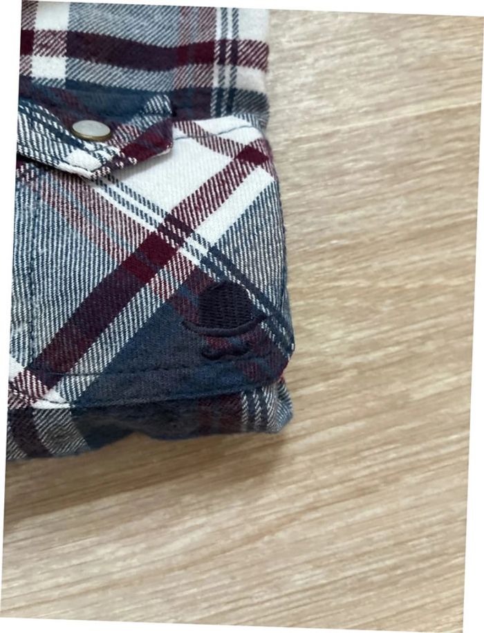 Chemise à carreaux sergent major 12 ans en très bon état - photo numéro 11
