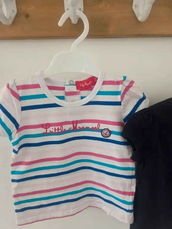 Lot 2 tee-shirts 9m - photo numéro 2