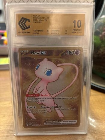 Mew ccc10 Gold Pokémon 