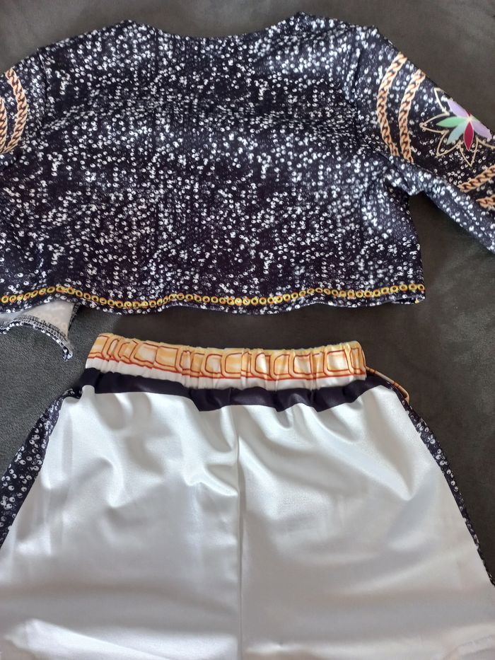 Deguisement ensemble veste short haut kpop demon hunters hunter 4/5 ans - photo numéro 4