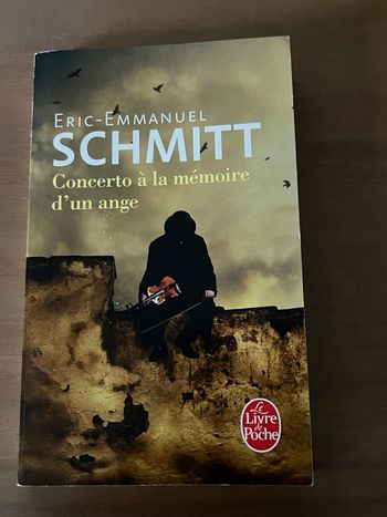 Concerto à la mémoire d’un ange Schmitt Le Livre de Poche