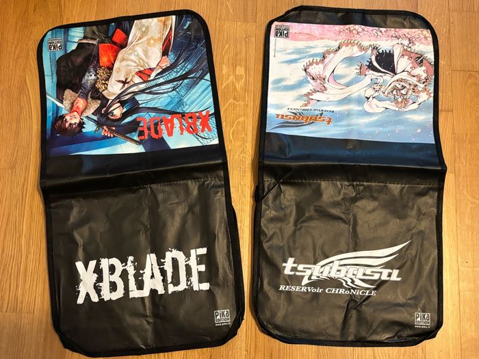 lot de 2 sacs besace publicitaires collector, Mangas Pika - photo numéro 3