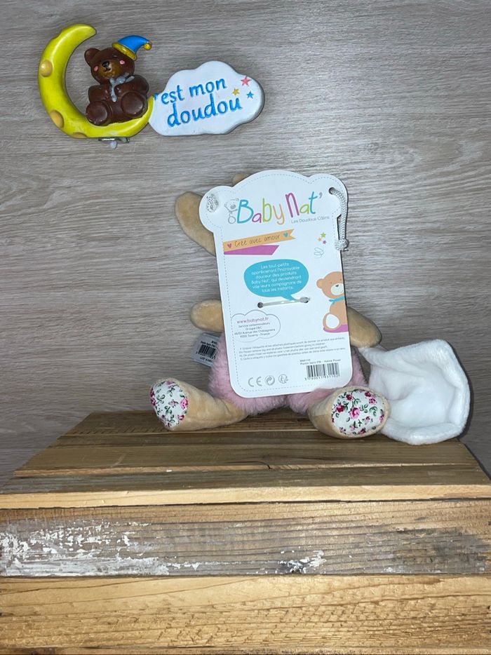 NAT501 doudou lapin 🐰 babynat - photo numéro 2