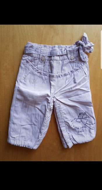 Pantalon bébé fille 6 mois