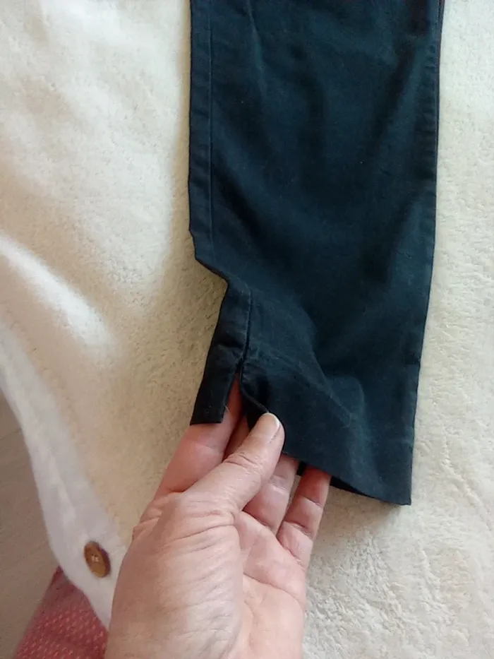 Jeans/ Pantalon Camaïeu, noir - photo numéro 6