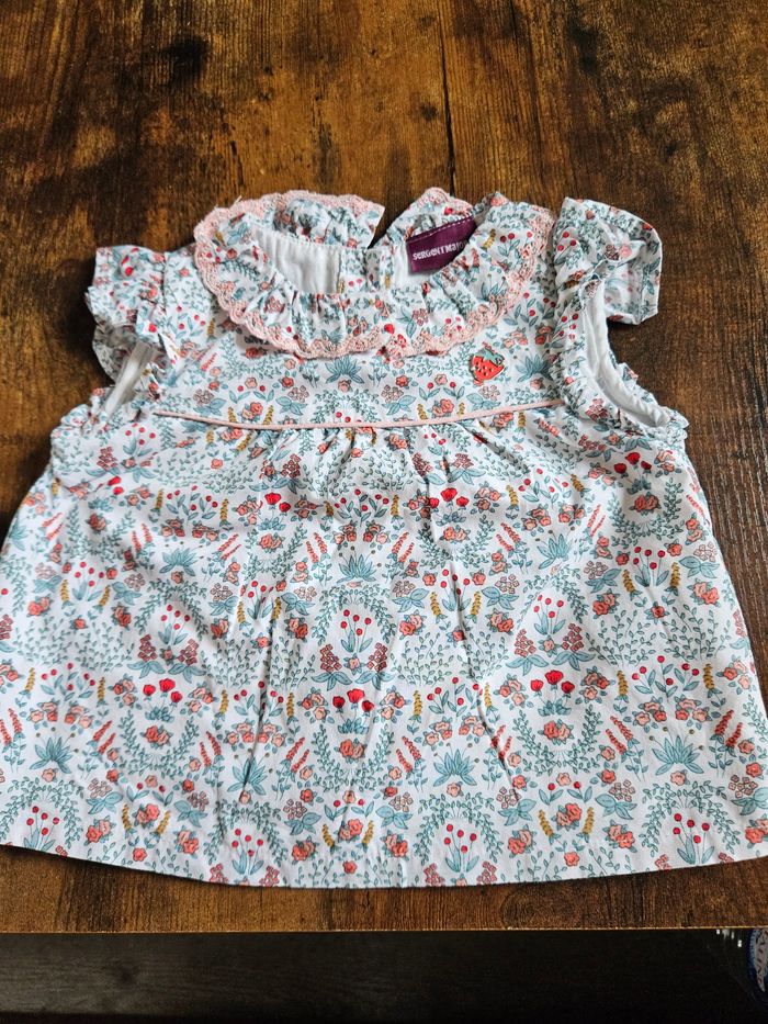 Blouse fleurie