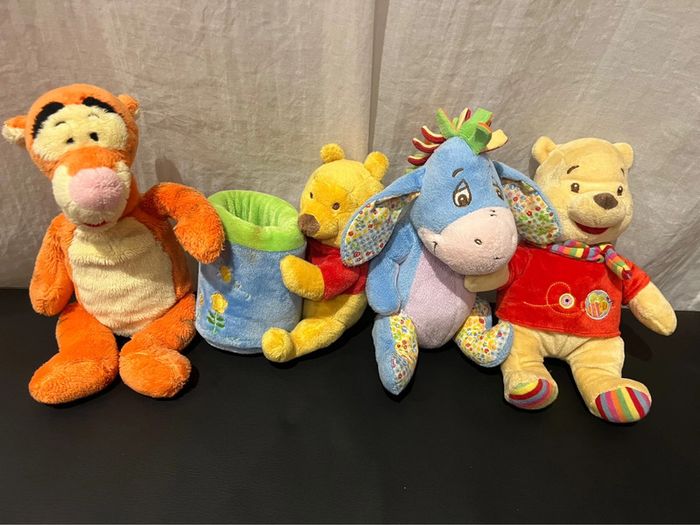 Lot peluches Winnie et ses amis